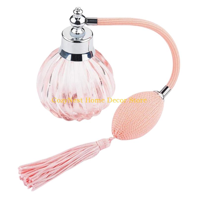 92MF Heatproof Glass Cocktail Atomizing Bottle Heat Resistant Mist Sprayer Tassels Atomizer Professional Bartending Equipment