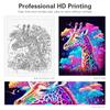 Frame Giraffe Diy Paint By Numbers Kits Animals Modern Acrylic Paint On Canvas For Adults Handpainted Numbers Painting For Home Decors 40x50cm