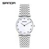 Sanda Universal Luxury Quartz Waterproof Watch for Business and Commuting - High-End Couple's Wristwatch
