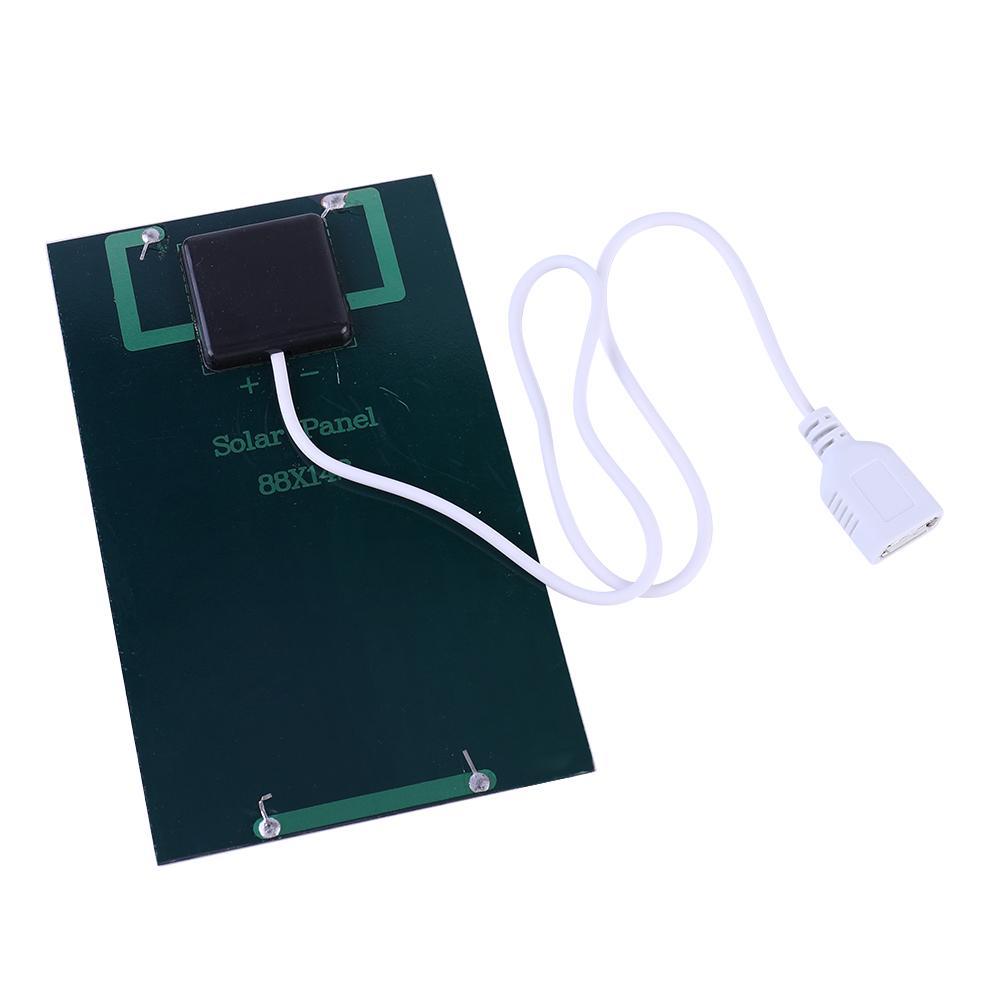 10 PCS USB Solar Panel 5W 5V Portable Outdoor Solar Panel Kit Complete Solar Charger Generator for Battery Cell Phone Charger