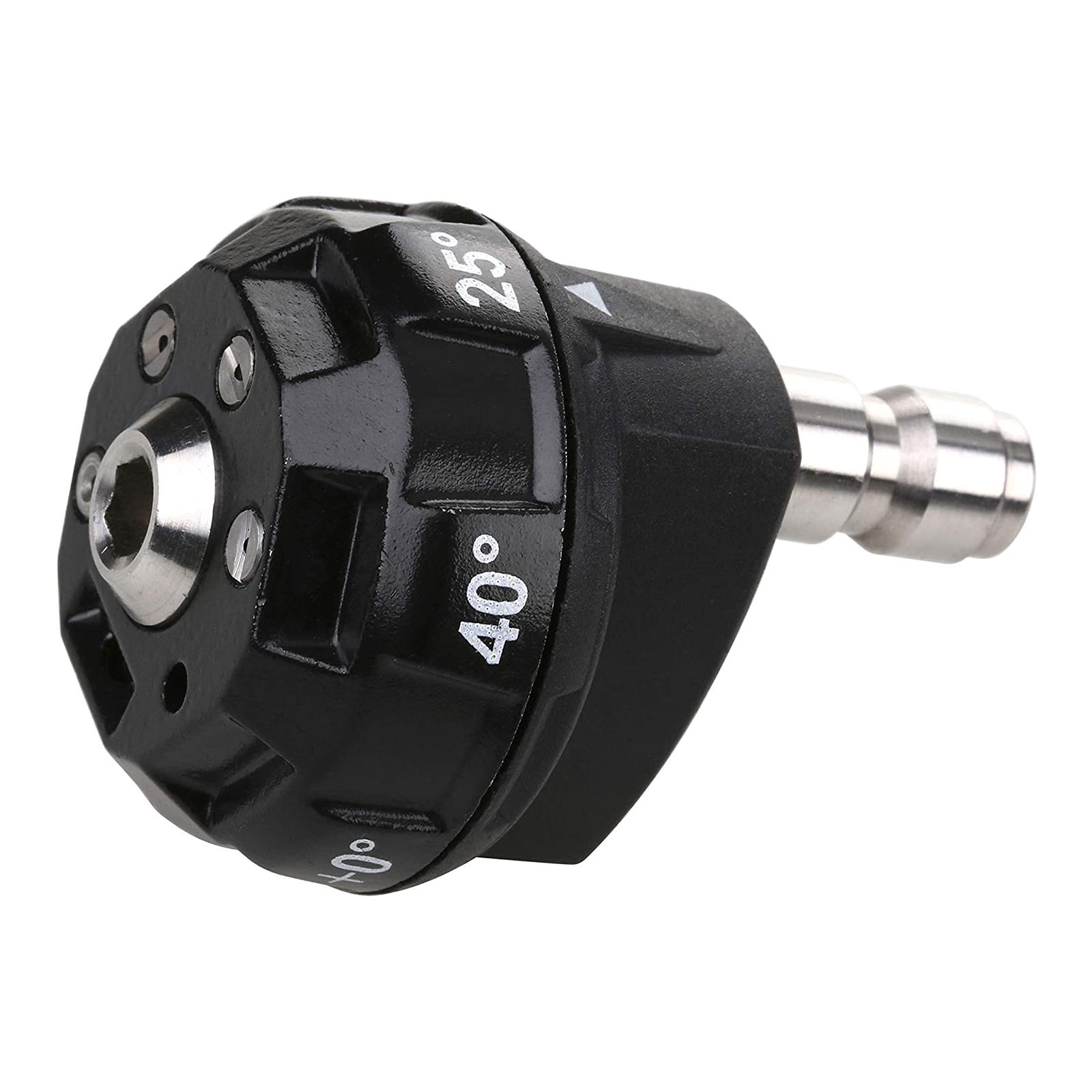 6-in-1 Nozzle Tips for Pressure Washer Power Washer Nozzle Quick Changeover 4000PSI Spray Nozzle with 1/4 Plug Connect 1