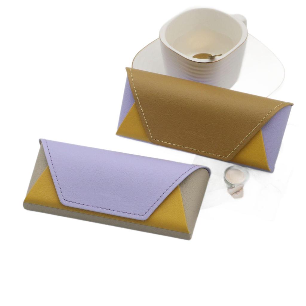 Handmade High-Grade Leather Glasses Case: Portable, Pressure-Resistant Storage Box for Sunglasses