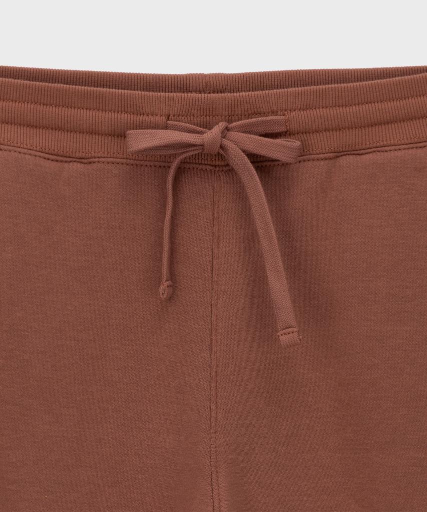 BASIC HOUSE Women'S Cp Terry Bonded Fleece-Lined Jogger Pants Brick Lwpt7251