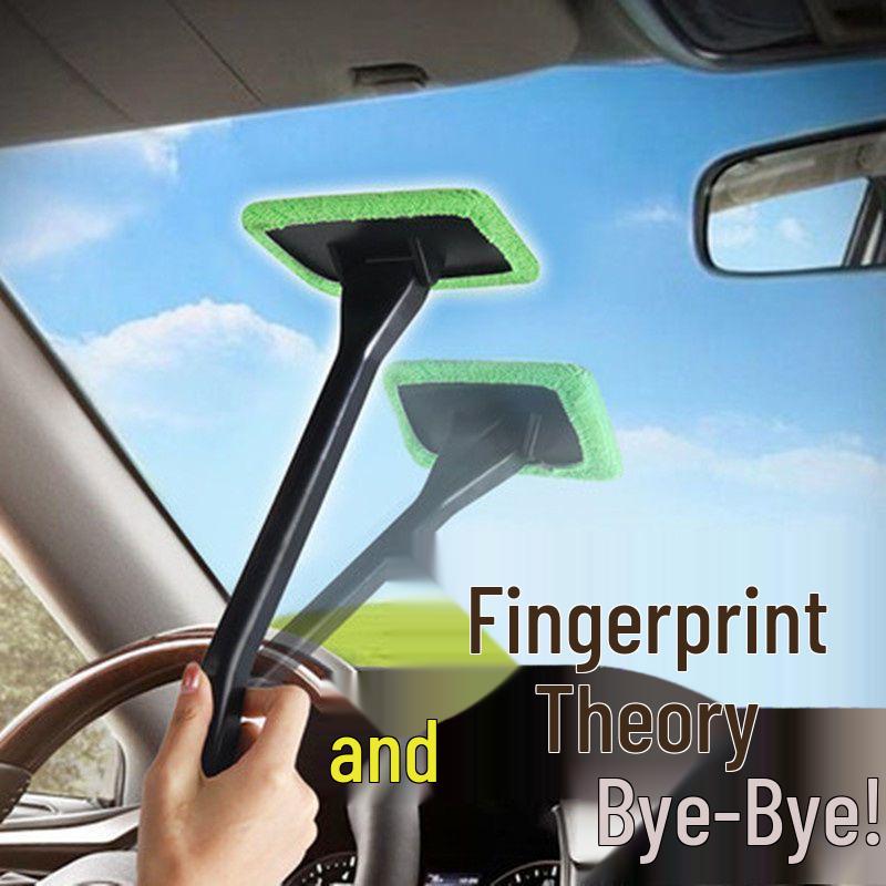 Car Windshield Anti-Fog Cleaning Brush and Duster Tool