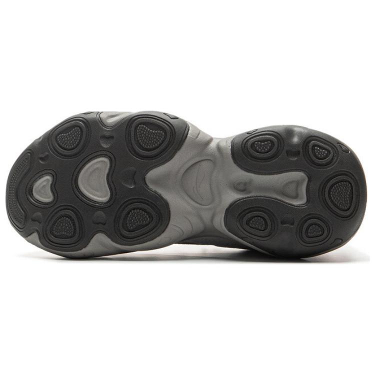 Li Ning Honey 2 Versatile Retro Thick Sole Fashionable Casual Shoes Women Sneakers Gray-Brown AGCV002-1