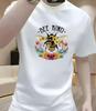 Trendy Brand Men's Luxury Round Neck Short-Sleeve Summer T-Shirt - Casual, Versatile, High-Quality Print