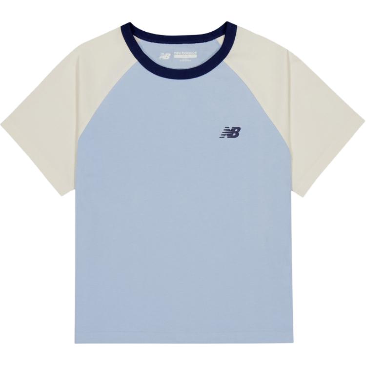 New Balance NB T Shirt Blue Children Aged 3 7 Years Old 7EF2S063-LBL 110