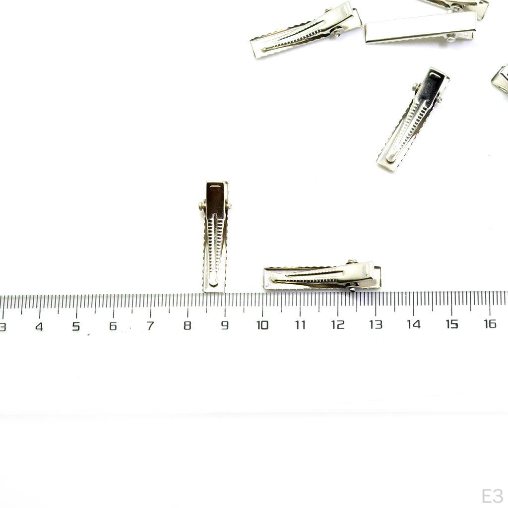 Pack Flat Single Prong Alligator Barrettes DIY