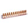 Acrylic Clear Nail Polish Cosmetic Display Rack Wall Mounted Storage Rack Punch-Free Organizer Stand Holder