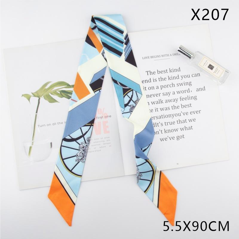 Seidentuch Schleife für Tasche Lang Vielseitig Streamer Gebundenes Haar Damenband Haarschmuck Stirnband