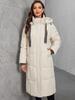 Cinemore Women's jacket long Fashion Grace women winter down jackets Zipper pocket with belt parka high quality outwear 9085