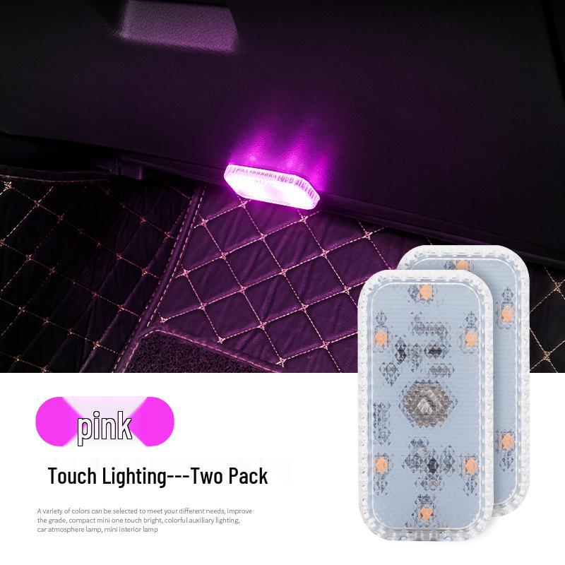 LED Wireless Rechargeable Car Atmosphere Touch Sensor Light