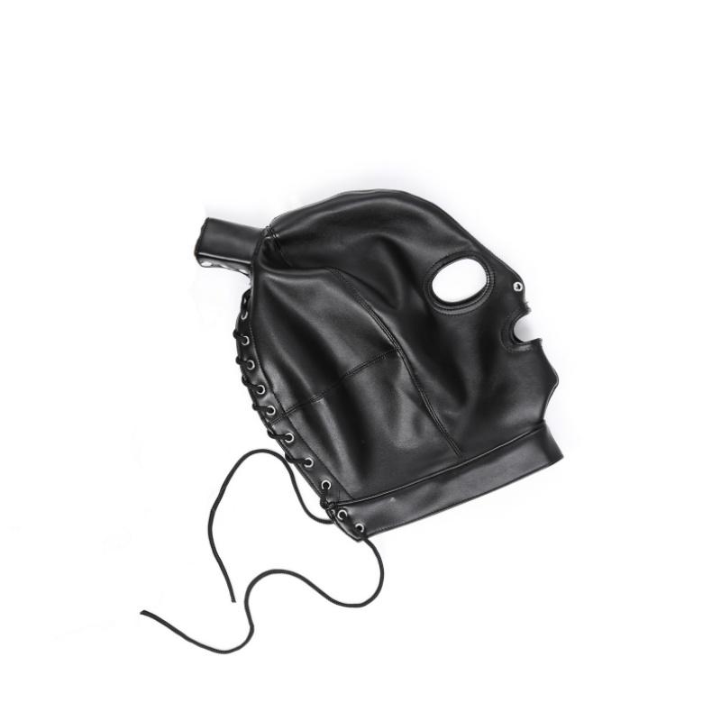 Exotic Accessorie Horse Shaped Hood Wig Anonymous Mask Stage Props Bdsm Couple Game Bondage Clothes Alternative Goods For Adults