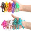 Elastic 5/20Pcs Skeleton Sticky Wall Doll Toy Elastic Skeleton Wet Sliding Toy Set Suitable For Party Halloween Happy Small Gift
