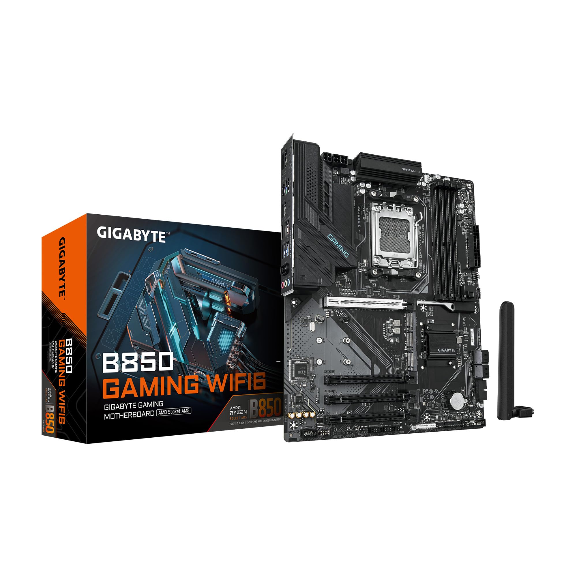 

GIGABYTE B850 GAMING WIFI6 ATX Standard Gaming Motherboard MB6676 for AMD Ryzen -