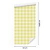 Geometric Rhombus Wallpaper Cream, White and Yellow 50x1000