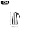 2/4/6/9/12 Cups Coffee Pot Mocha Espresso Latte Stovetop Filter Stainless Steel For Kitchen Moka Coffee Maker Coffee Maker Pot