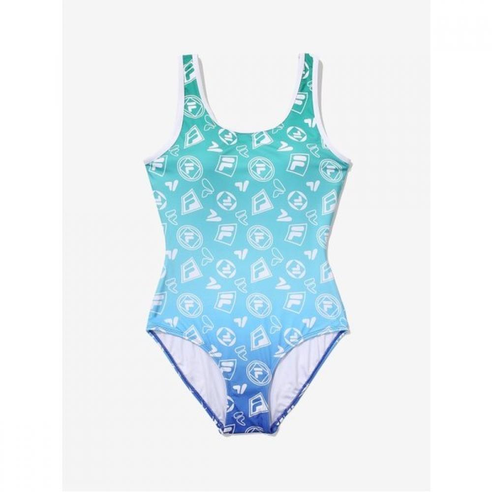 Fila Women S Monogram SwimSuit fS2Swf2452fcbt 95(M)