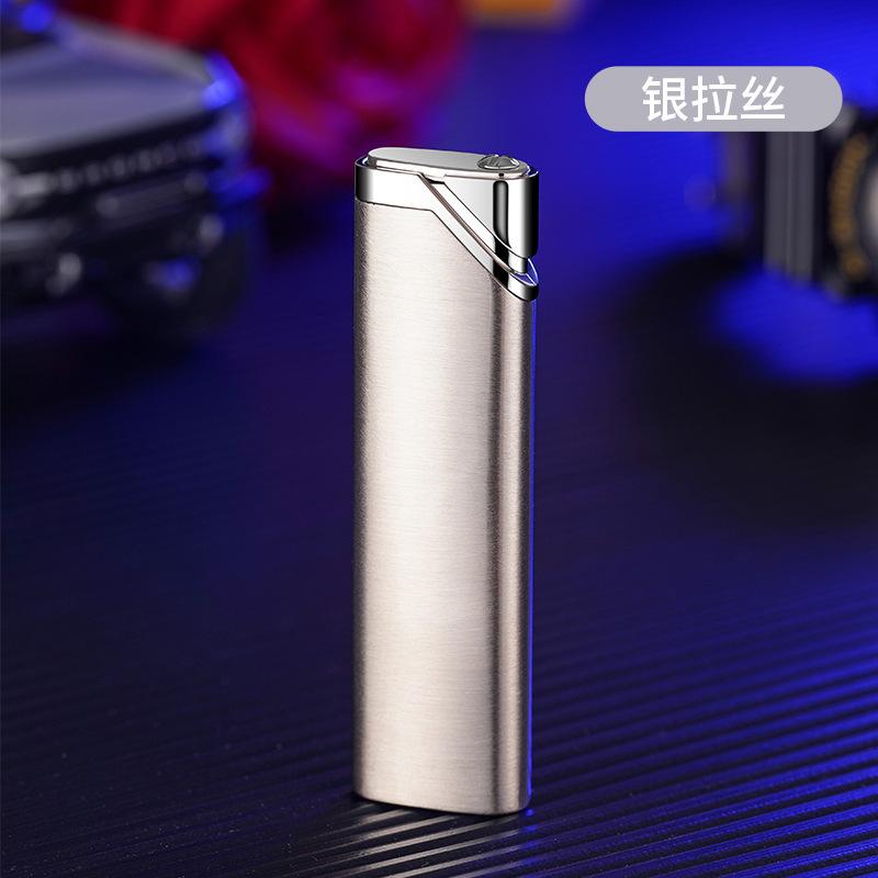 New Long Strip Portable Direct Charging Inflatable Lighter with High Quality Windproof Cigarette Accessories