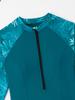 2026 New Sun-Protective Zipper Swimwear: Long Sleeve Two-Piece Swimsuit with Long Pants, Middle Eastern Conservative Style