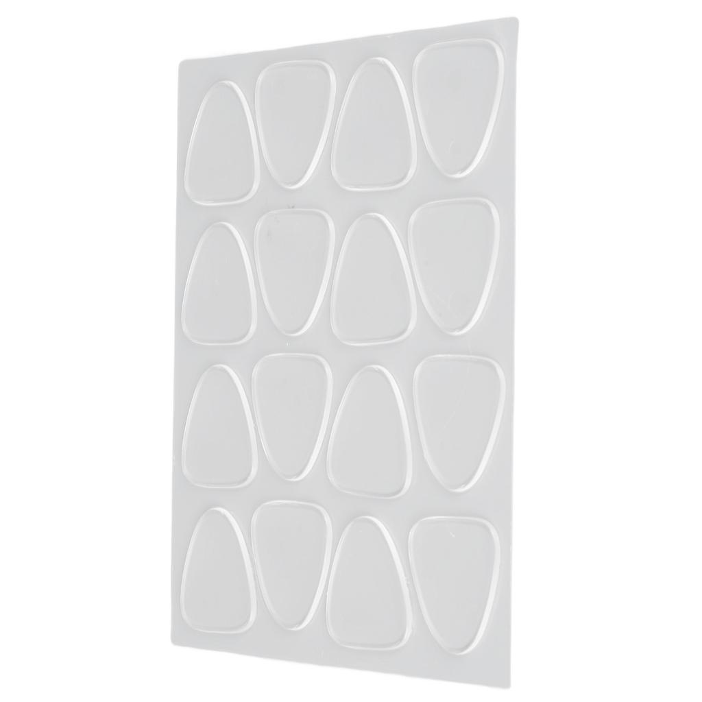 16pcs Reusable Wrinkle Pad Home Beauty Salon Silicone Face Forehead Mouth Corner Wrinkle Patches