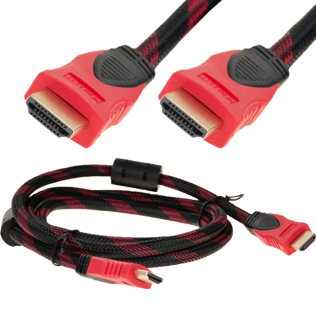 TG66916 HDMI - HDMI CABLE 5m 3D 4K FULL HD BRAIDED