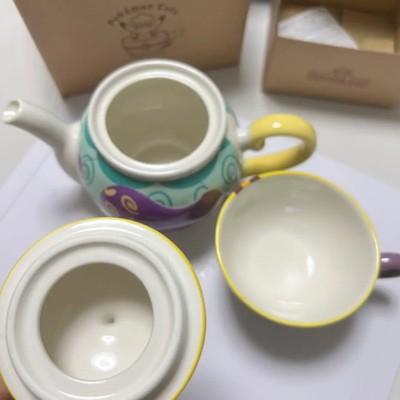 Pokemon Cafe Limited Polteageist Teapot Sinistea Tea Cup Set from Japan FS