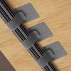 10/100pcs Reusable Cable Ties Fastening Wire Organizer Mouse Earphones Wire Management Wiring Straps Tie Desk Management