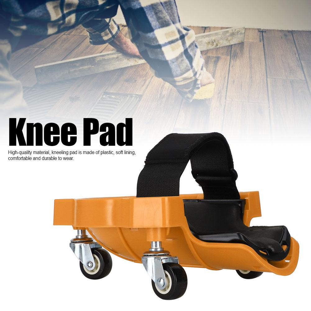 Rodillera deslizante multifuncional que ahorra trabajo Rodillera universal para trabajar la madera(Amarillo )