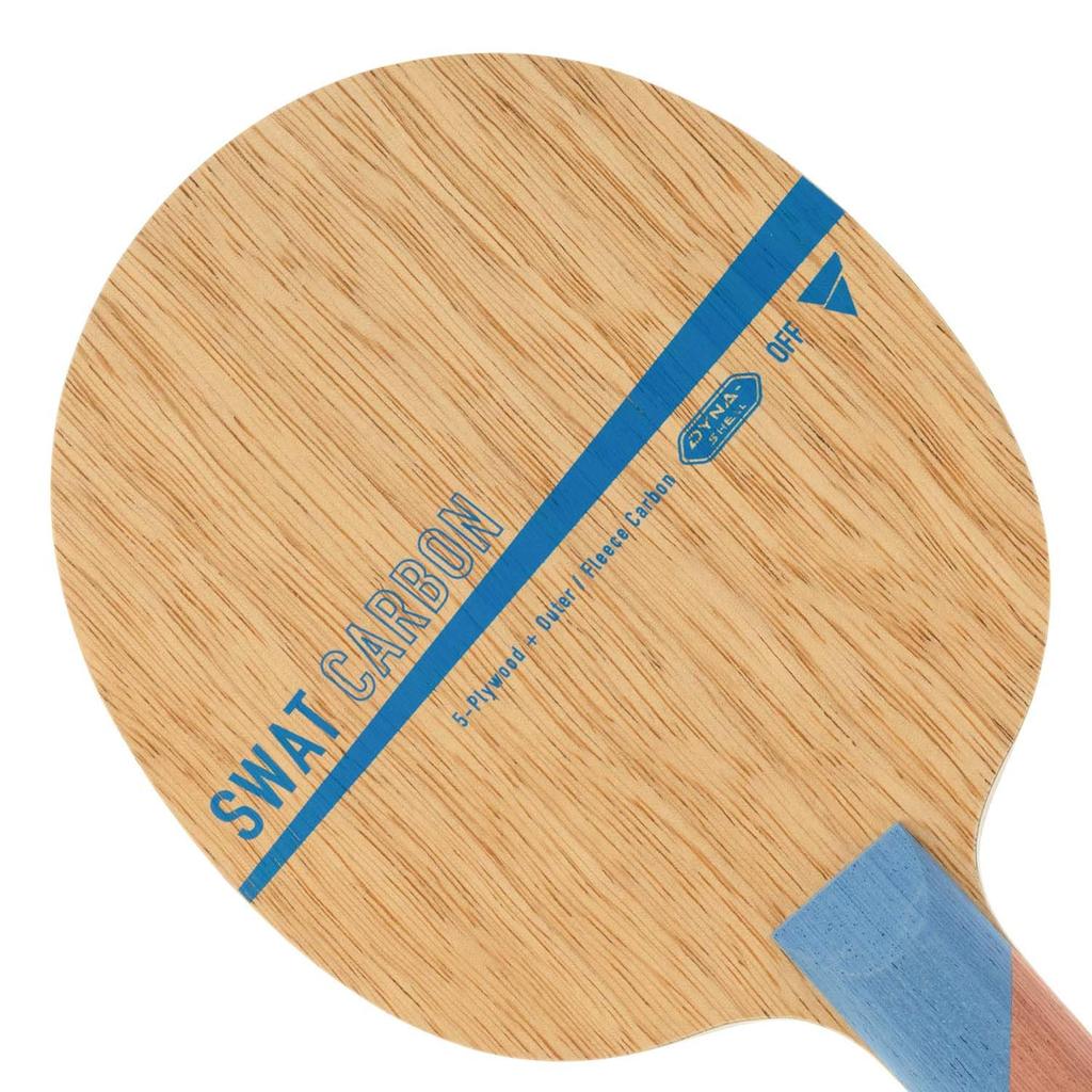 VICTAS SWAT CARBON Table Tennis Offensive 310035 Racket, Shakehand, Straight,