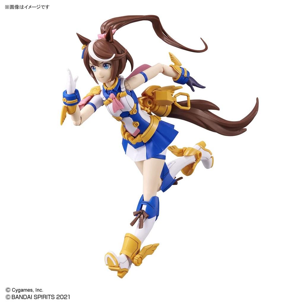 BANDAI SPIRITS 30MS Tokai Teio from Uma Musume Pretty Derby color-coded plastic model