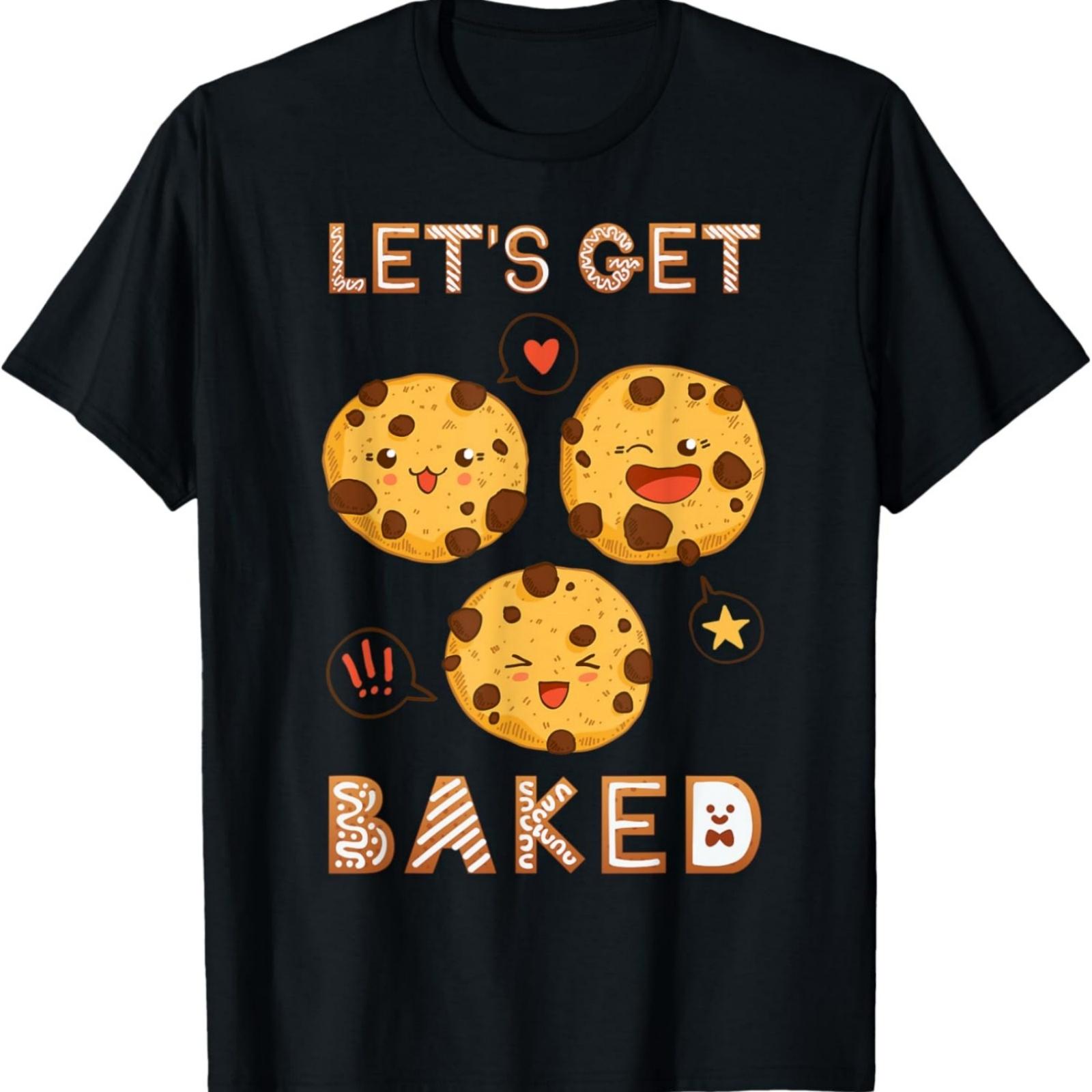 Давайте испечем Печенье Сердечко для выпечки Маффины Шоколад Футболка XXXXXL разноцветный