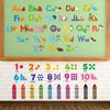 Animal Alphabet Numbers Decals Stickers For Kids Room Decor Peel And Stick Removable Educational Abc Letters