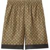 Gg Horsebit Print Knee Length Shorts 798619-ZARNT-3285