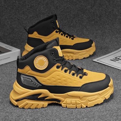 Men's Shoes New Autumn Versatile Leather Surface Waterproof Low-top Wear-resistant Outdoor Leisure Sports Mountaineering Shoes