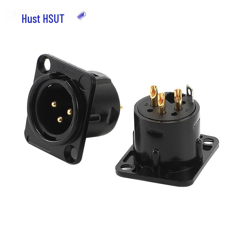 

HUST Conference Audio/Video XLR Male Connector Module (CN version)
