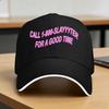 Casual Baseball Cap Call 1-800 Slayyyters For A Good Time Outdoor Sports Hip Hop Hats For Unisex Streetwear Baseball Caps