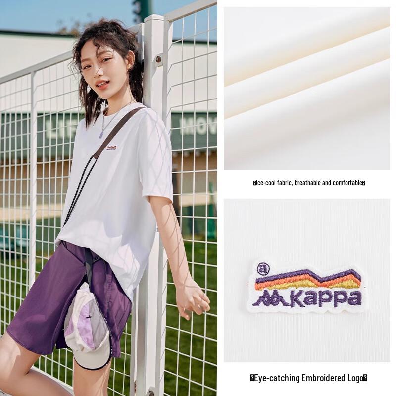 Kappa Women s Cooling Anti-bacterial Loose Fit Sports T-shirt M