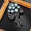 Luxury Fashion Pearl Bouquet Brooches For Women Clothing Coat Jewelry Accessories Gift