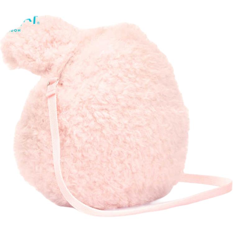 JELLYCAT Farm Animal Collection Crossbody Piglet Bag, Pink Dolls Plush Doll 19cm Height
