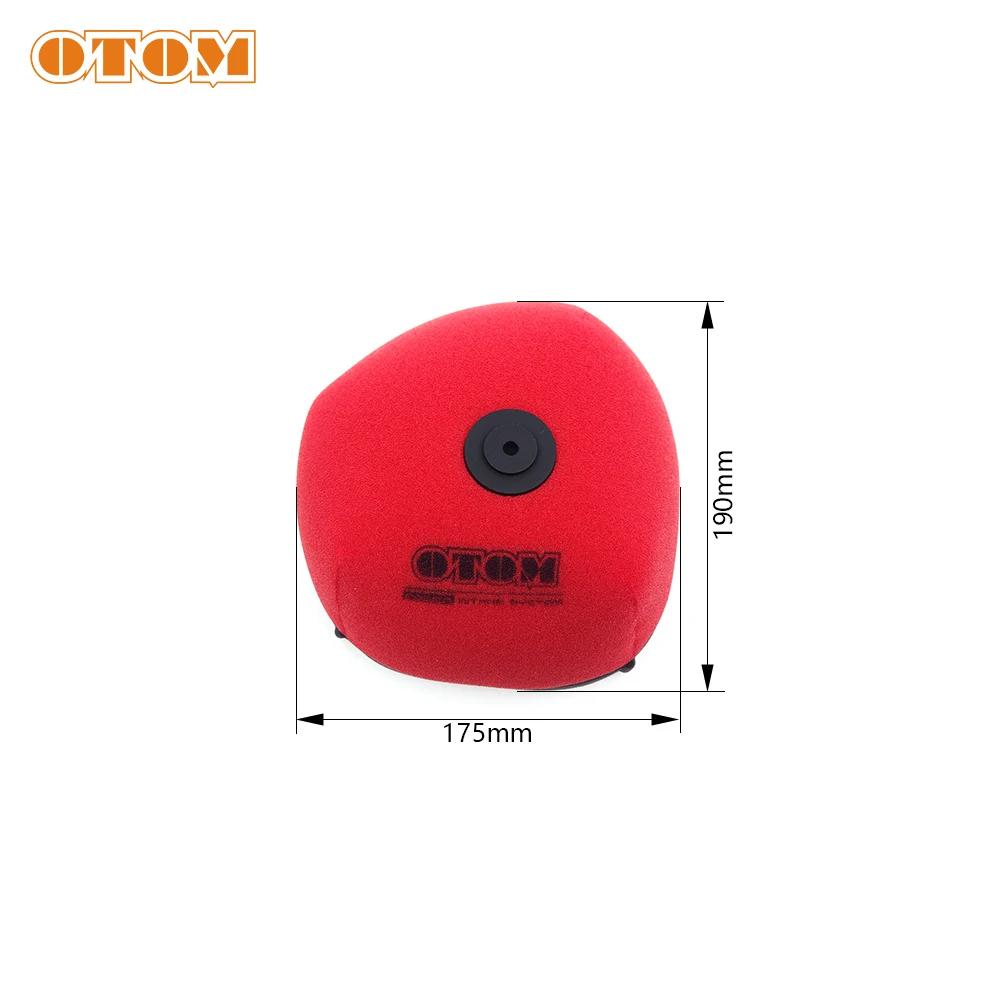 2Pcs Motorcycle Air Filter For SUZUKI RMZ250 2019-2024 RMZ450 2018-2024 Cleaner Intake Sponge Element Dual Foam Layer Protector