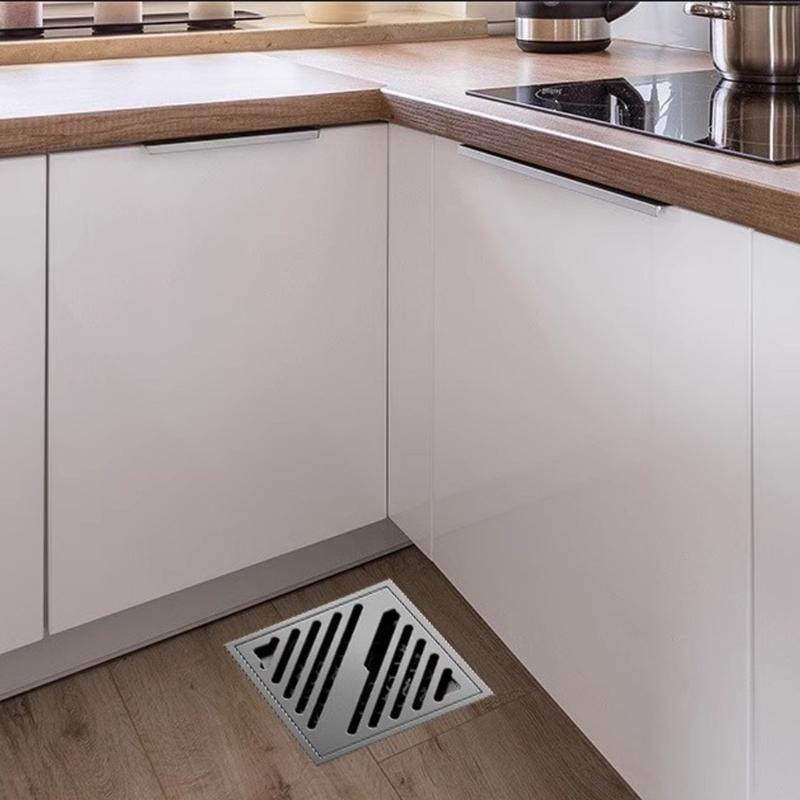 Easy to Installion Sturdy Stainless Steel Drain Set Ensures Long Time Use Kitchen Supplies for Home Renovations