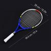 Durable String Single Tennis Racket Racquet for Kids Training Practice( Blue )