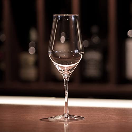 Wired Beans Eternal Glass, Champagne K, 280ml, Wine Glass, Champagne Glass, Comes In a Japanese Cedar Box