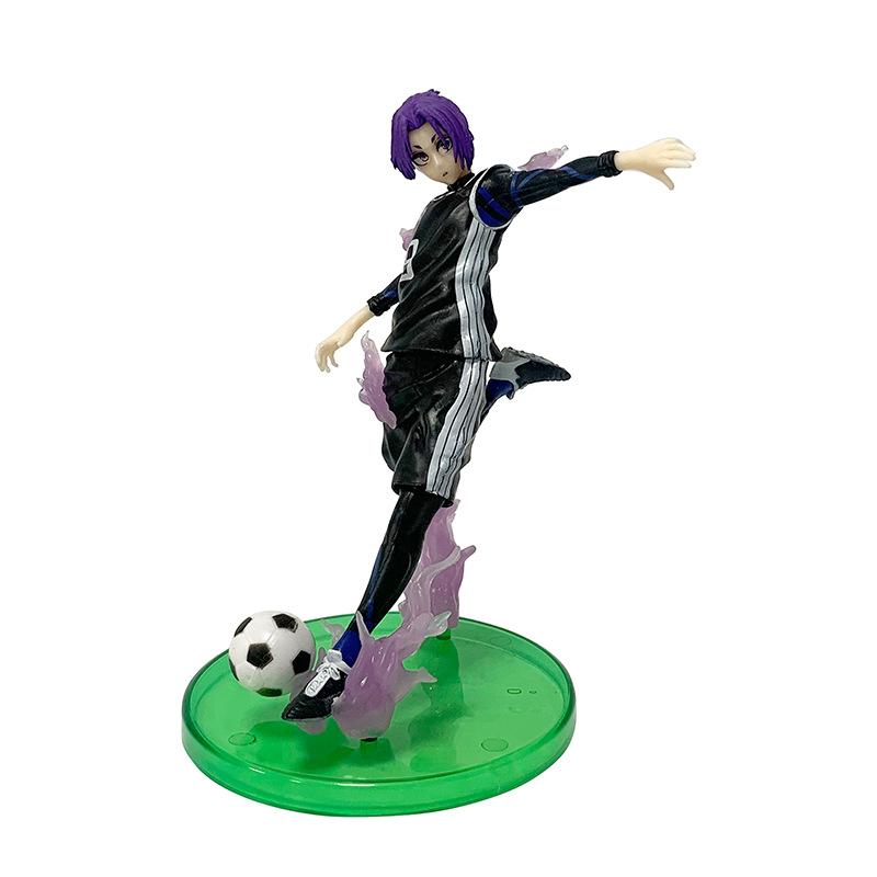 Blue Lock Anime Figure Set Isagi Bachira Chigiri Nagi Collectible PVC Model Toy