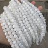 6-10mm Natural Blue & White Moonstone Faceted Strands and Round Beads for DIY Jewelry