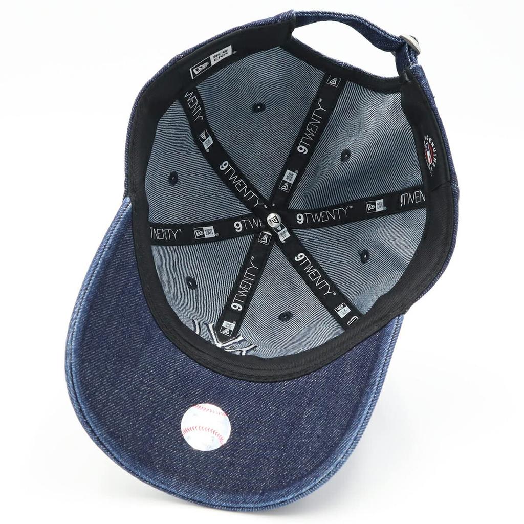 New Era 9TWENTY Low MLB NY Indigo Size 920 Washed Neyyan 25J Cap, Denim, M/L, Indeneim, MNVY,
