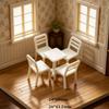 Multistyles Dollhouse Miniature Wood Desk  Doll House Decoration Accessories