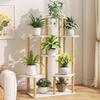 Premium Multi-Tier Wooden Indoor Flower Stand