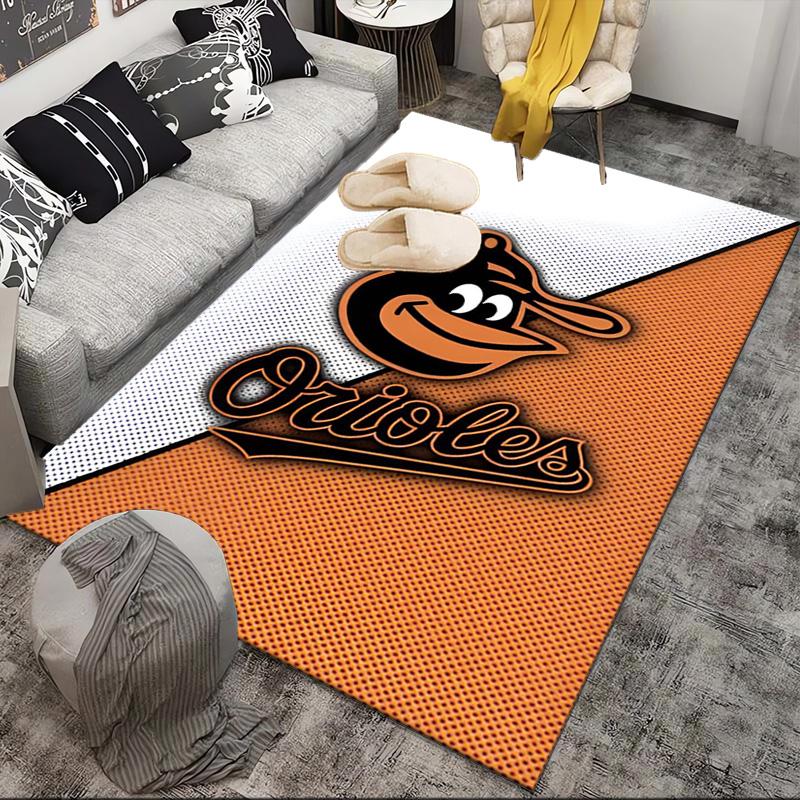Baltimore Basketball Area Rug Suitable for Indoor And Outdoor,Carpets for Kitchens, Homes, Offices, Living Rooms,Home Decor,Christmas Gift